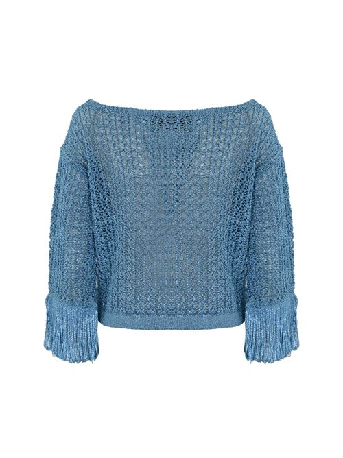 Maglia in lurex con frange NO SECRETS | 251NS254ANICE
